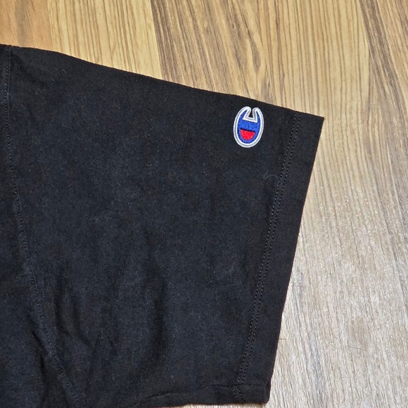 Champion Authentic Athleticwear Graphic T Shirt Men's Size M Black  Split Logo - Picture 7 of 7
